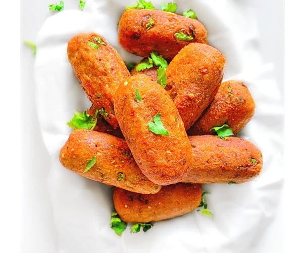 Bread Roll Recipe - Indian Potato Croquette