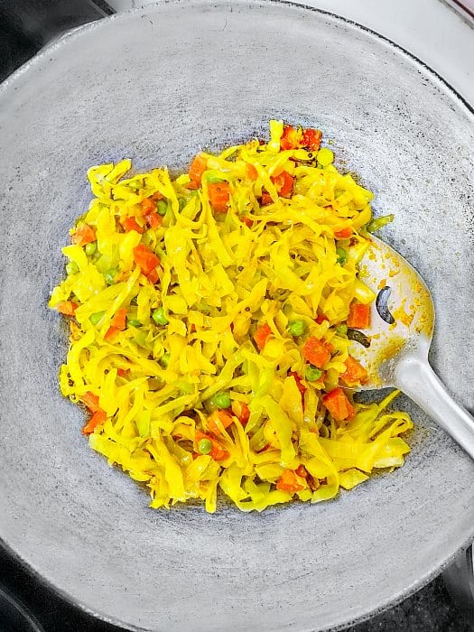 Sauteed Cabbage Recipe #sauteed #cabbage #turmeric