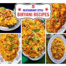 5 Restaurant Style Biryani Recipes