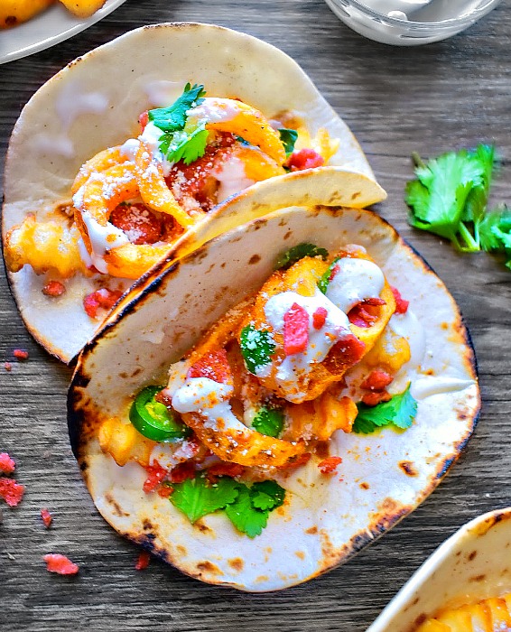 French Fries Potato Tacos 