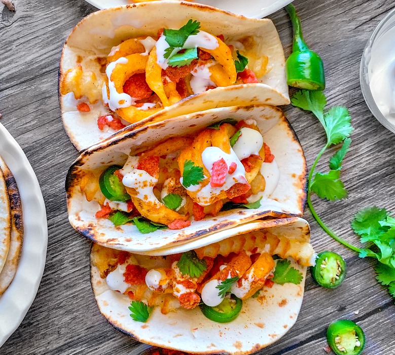 Crispy Potato Tacos Recipe