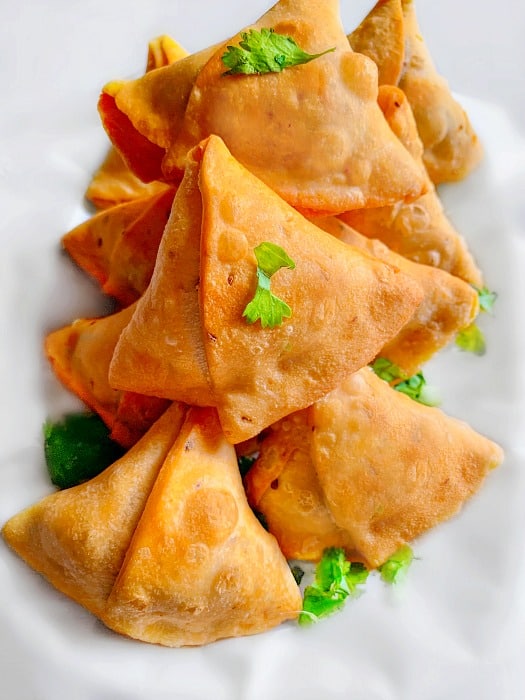 Easy Samosa Recipe - Step by Step Punjabi Samosa (Vegan)