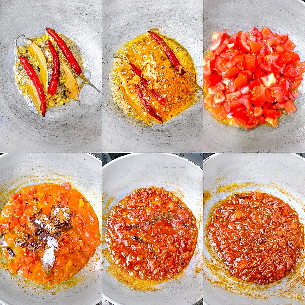 Sweet Spicy Tomato Chutney  Instant Tomato Chutney  Video - 6