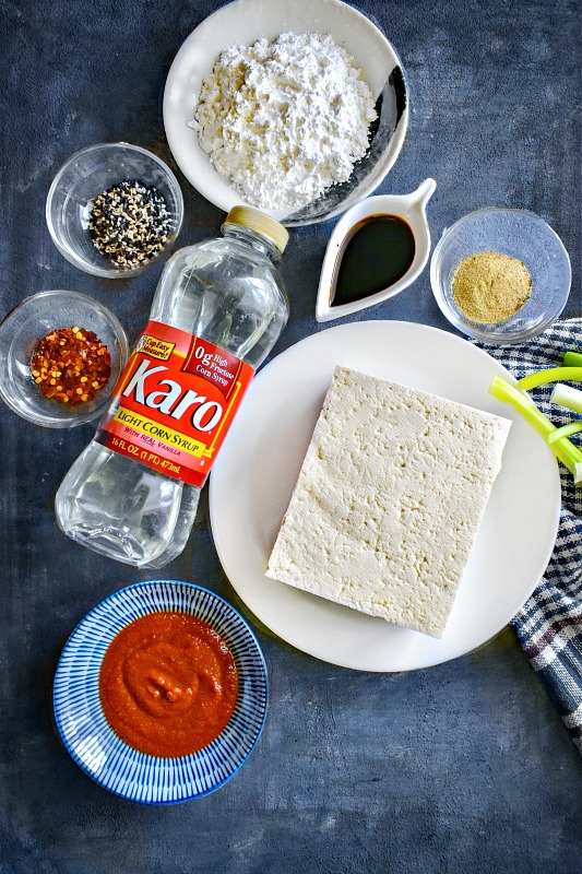 Firecracker Tofu Ingredients