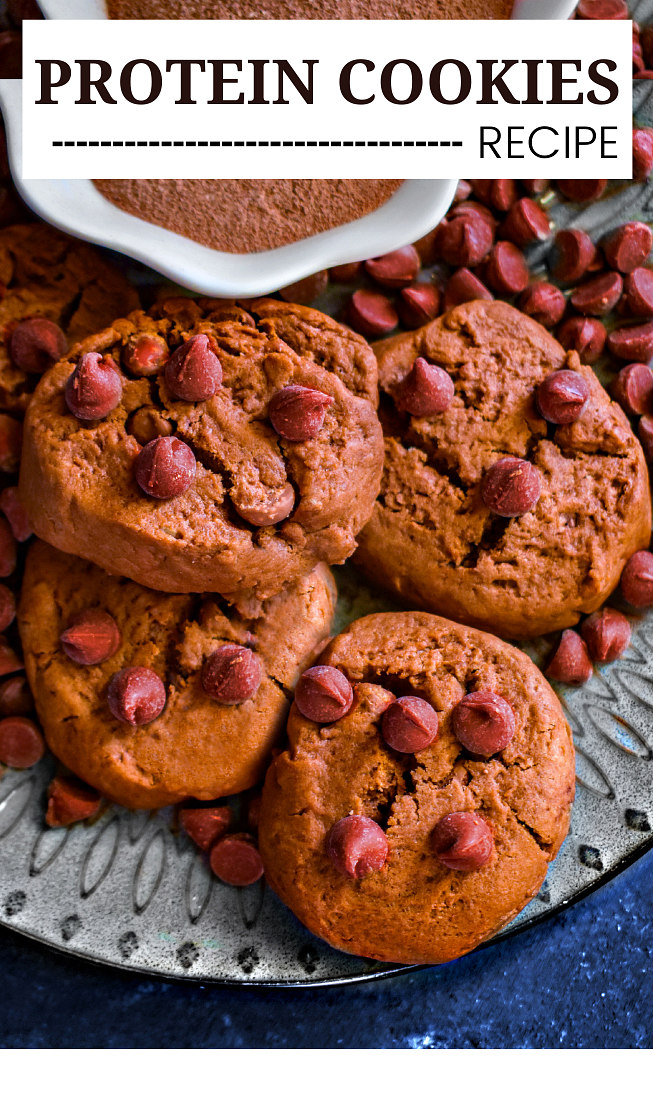 Chocolate Whey Protein Cookies Recipe (with Peanut Butter)