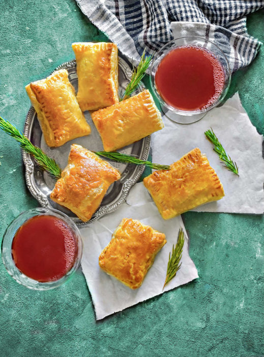 Chicken Keema Puff Pastry Recipe (Oven & AirFryer Method)