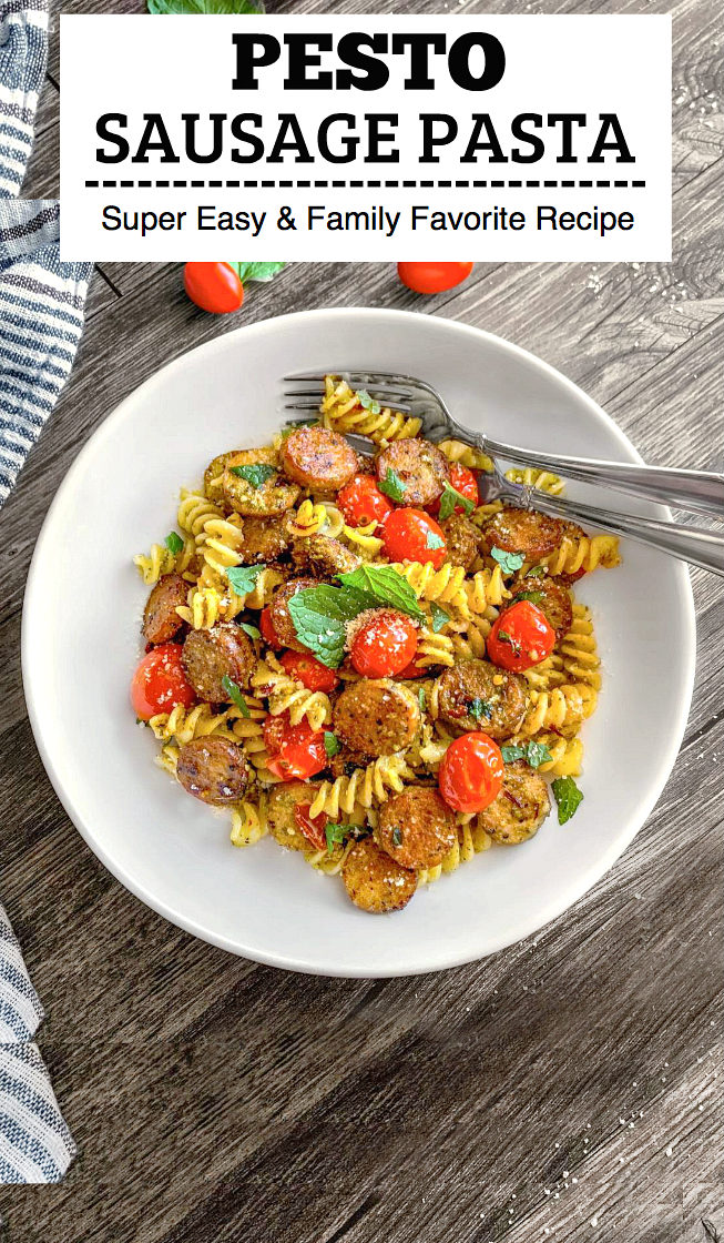 Pesto Sausage Pasta Recipe