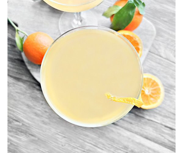 Orange Ginger Gin Kombucha Cocktail recipe