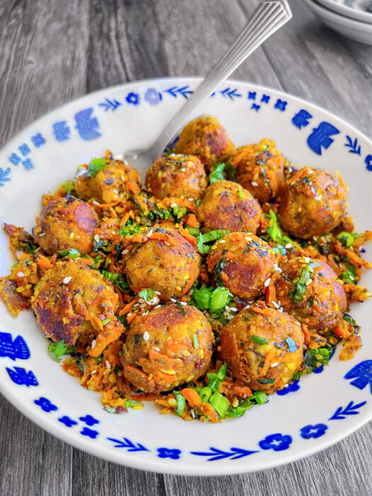 Dal ki Goli (Indian Lentil Balls) using Leftover Dal