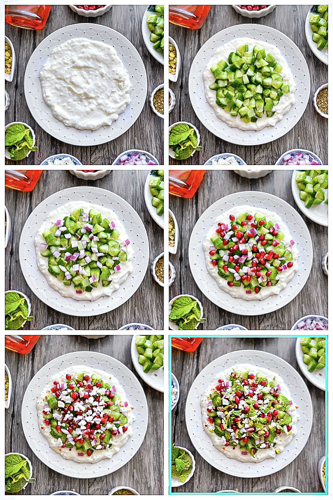 Easy Mediterranean cucumber yogurt dip