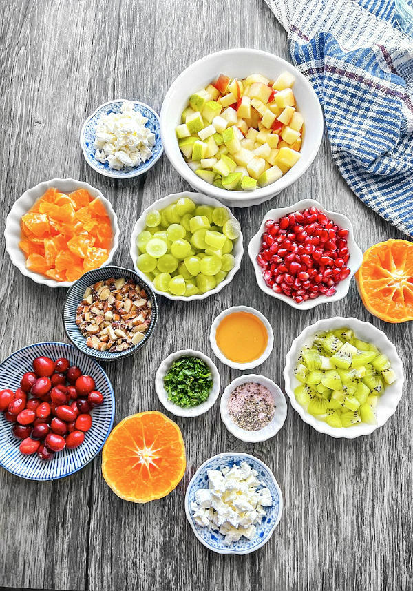 winter fruit salad ingredients