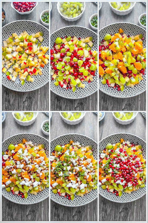 winter fruit salad recipe process