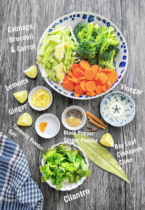 Diet Cauliflower Soup Recipe Ingredients