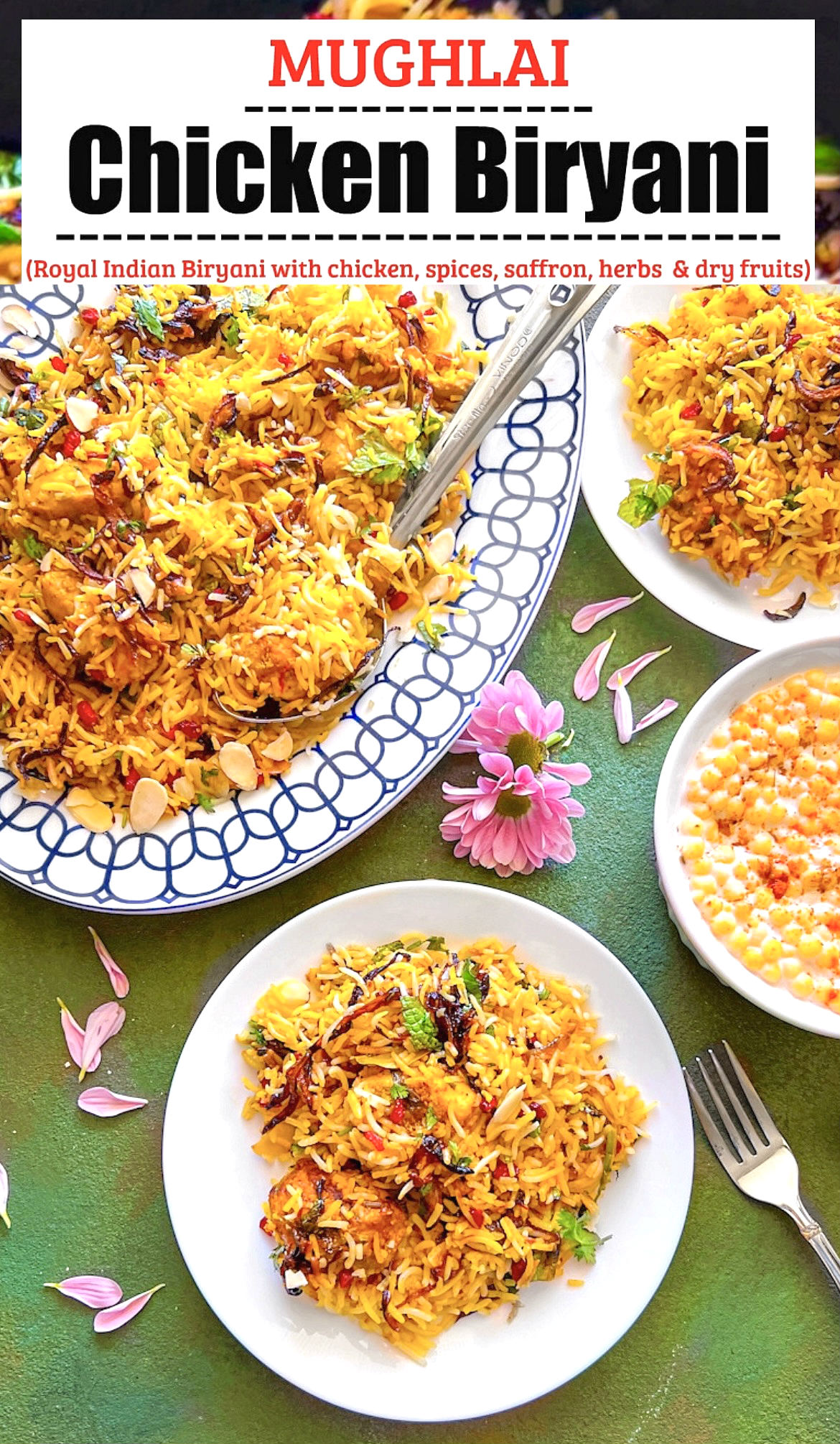 Mughlai Chicken Biryani Recipe