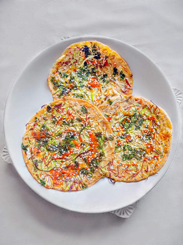 healthy-glutenfree-oats-chickpea-pancakes-savory