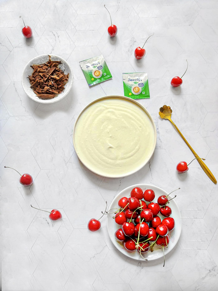 cherry chocolate yogurt bark recipe ingredients
