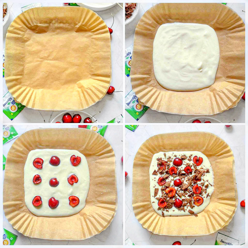 how to make cherry chocolate yogurt bark recipe.